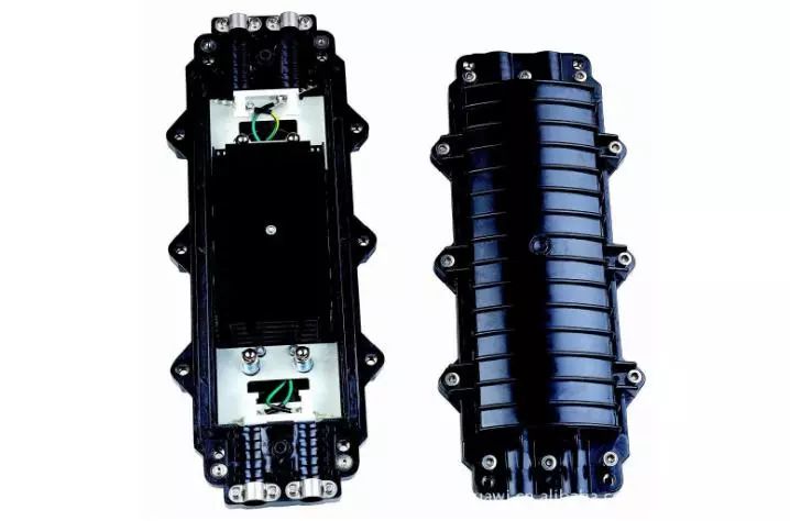 What is an optical cable splice box?